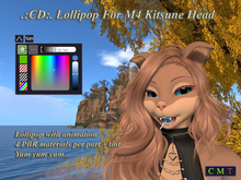 .:CD:. Lollipop For M4 Kitsune Head