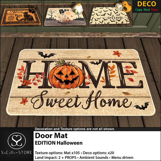 SaCaYa - Door Mat EDITION Halloween