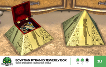 MadPea Egyptian Pyramid Jewelry Box