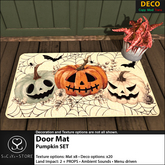 SaCaYa - Door Mat - Pumpkin SET