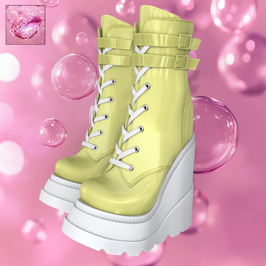 Combat Heels Boots