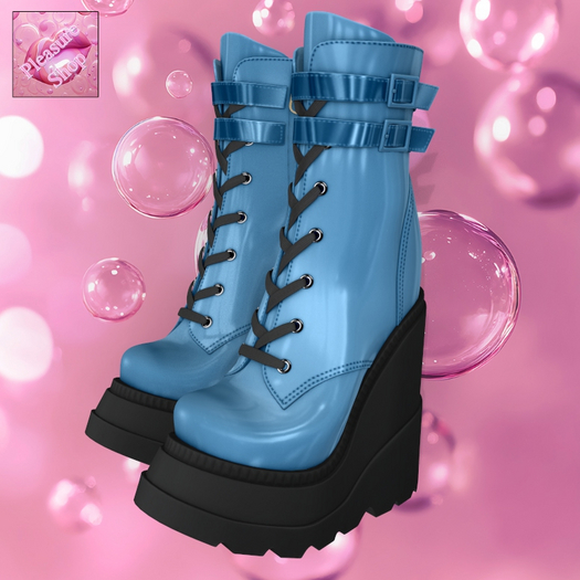 Combat Heels Boots