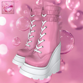 Combat Heels Boots
