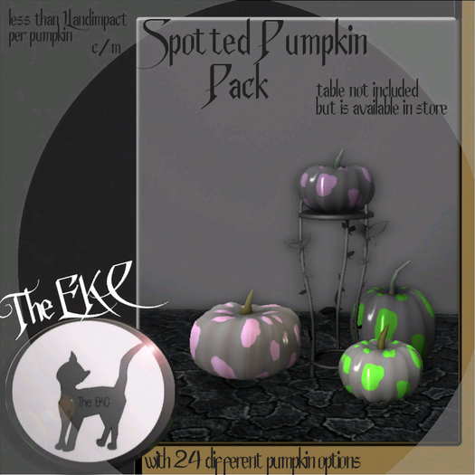 The EKC - Spotted Pumpkins Full Set(add)