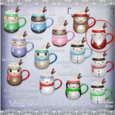 . tiptoes - Chilly Days Mug - Santa RARE