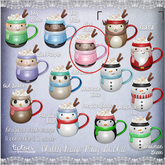 . tiptoes - Chilly Days Mug - Girl Pink