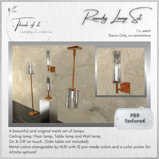 {ToI} Roundy Lamp Set