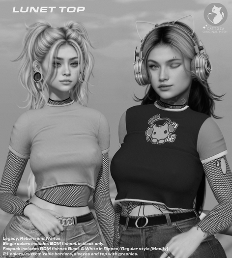 Cattoza - Lunet Top / DEMO