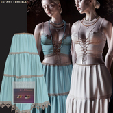 .ET. Aspen Skirt (Add me) Aqua