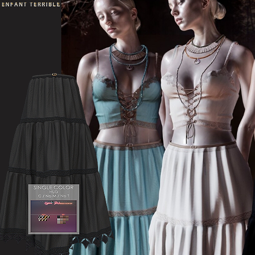 .ET. Aspen Skirt (Add me) Black