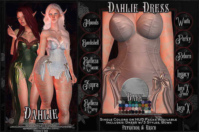:[P&E]:- Dahlie - Pack - Bare