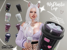 DATUM // 90S PLASTIC CUP - BASIC COLOR SET ♡