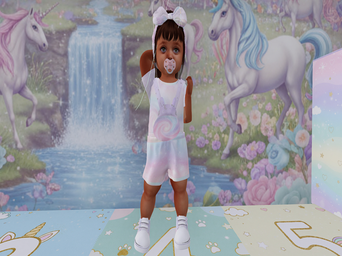 {CC} Cotton Candy Overall (TD)