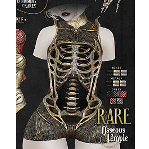 CURELESS[+] Anatomical Venus / M / Osseous Temple / RARE
