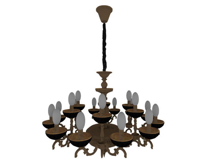 Chandelier 18 flames