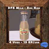 DFS Milk - Egg Nog  (TOTAL 60 EP)