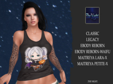 .TN. Frieren Hallowen Black- Tank Top