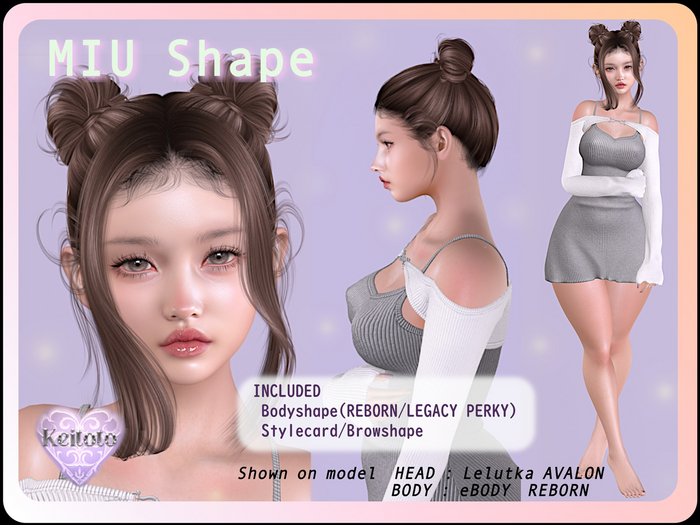 {keitoto} Miu shape [LEL evox AVALON] add.2