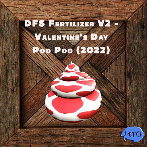 DFS Fertilizer V2 - Valentine's Day Poo Poo (2022)  RARE