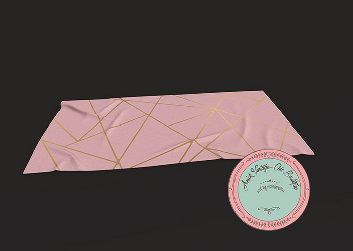 [Kres] Kinky Streamer - Rug - Pink