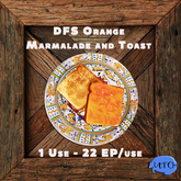 DFS Orange Marmalade and Toast