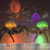 [CC] Spider Lamp Set- Combo