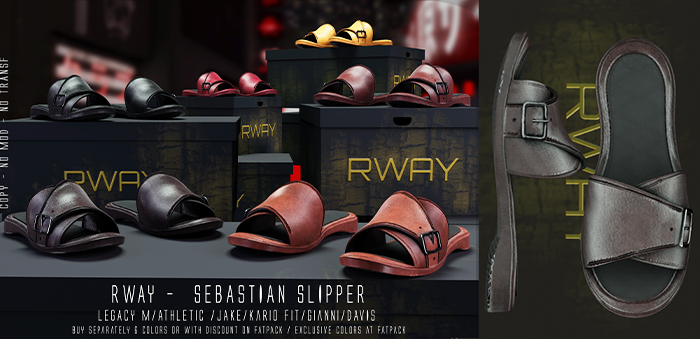 RWAY - Sebastian Slipper Walnut