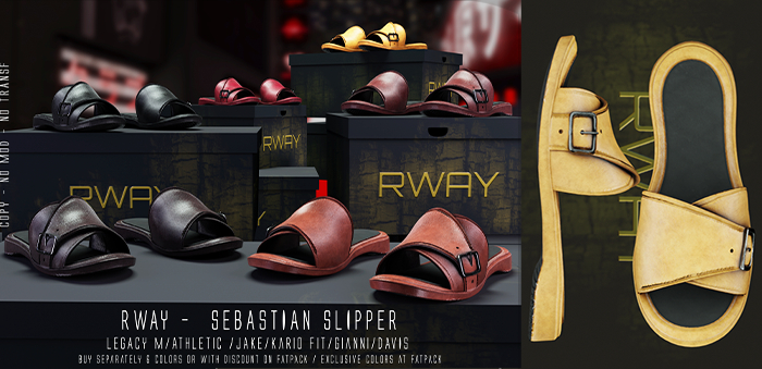 RWAY - Sebastian Slipper Russet