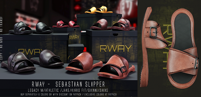 RWAY - Sebastian Slipper Chestnut