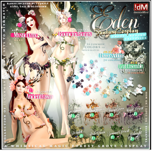 23 RARE !dM Eden **ETERNAL FAWN** (BOX)