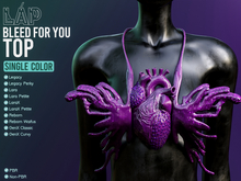 Bleed For You Top by LAP (Violet)
