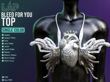 Bleed For You Top by LAP (Silver)