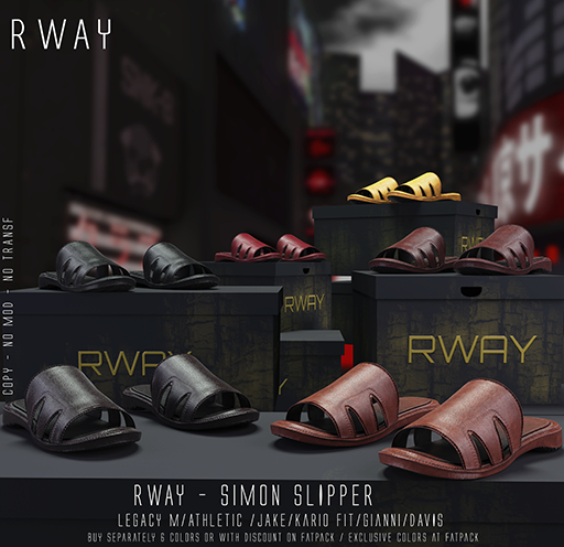 RWAY - Simon Slipper Fatpack