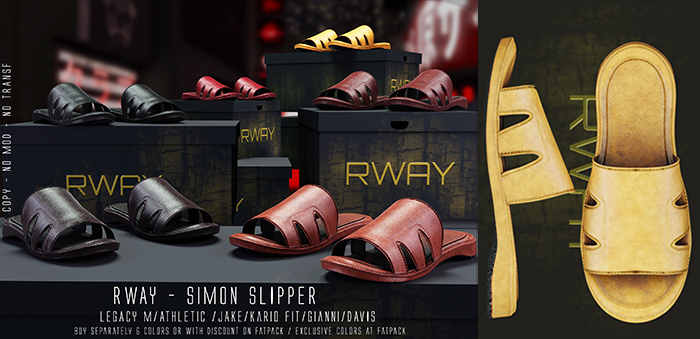 RWAY - Simon Slipper Russet