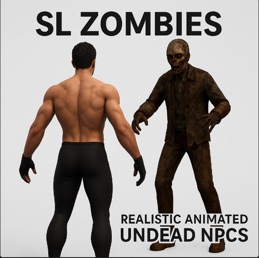 Zombies – Realistic Animated Undead NPCs