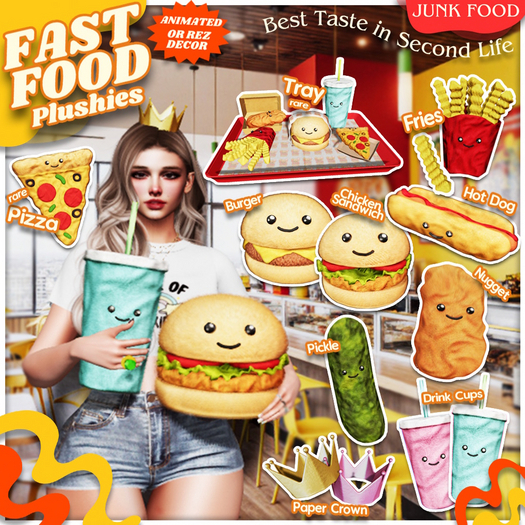 9- Junk Food - Paper Crown Gold