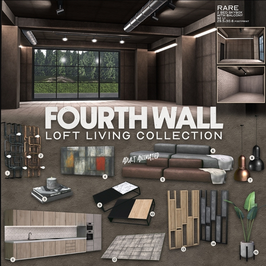 [FOURTH WALL] Loft Books & Candle
