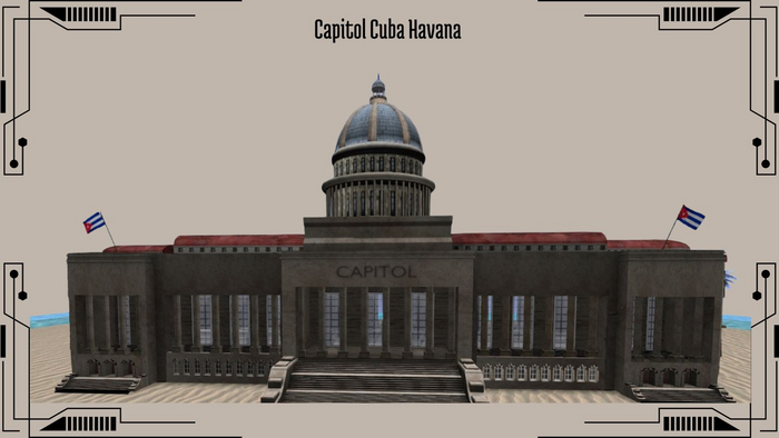 Capitol Cuba Havana - All Mesh