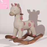 Giraffe Rocking Toy- Pink (Rezz/Add)