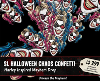SL Halloween Chaos Confetti | Harley Inspired Mayhem Drop