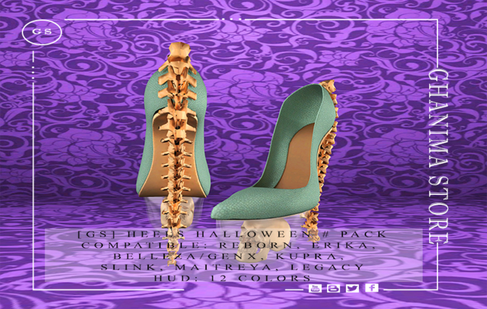 [GS] Heels Halloween # Pack