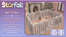 [Starfall] Nomi Playpen - Pink