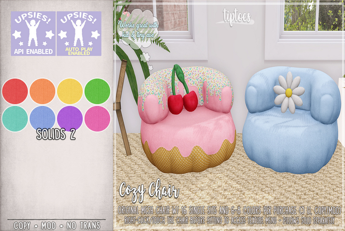 . tiptoes - Cozy Chair - Solids 2