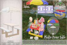 . tiptoes - Plastic Picnic Table - Neutral