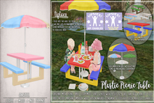 . tiptoes - Plastic Picnic Table - Pastel