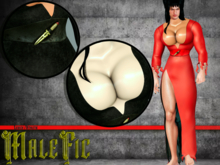 !!MaleFic Devanah Dress RED