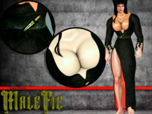 !!MaleFic Devanah Dress VELOUR