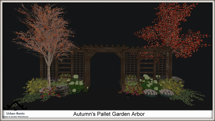 UR Autumn's Pallet Arbor Garden
