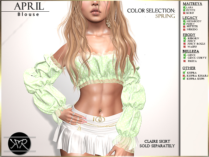 :KR: April Blouse - Spring