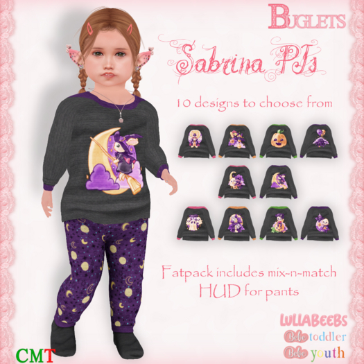 ~*Buglets*~ Sabrina PJs [Bunnicula]